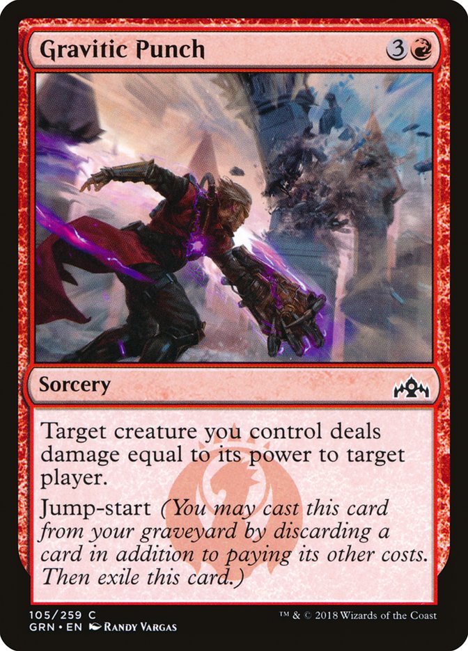 Gravitic Punch 105 (Guilds of Ravnica) 