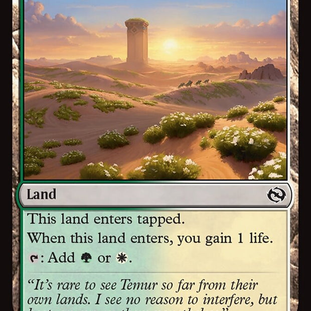 Blossoming Sands 251/291 (Tarkir: Dragonstorm)  - Foil