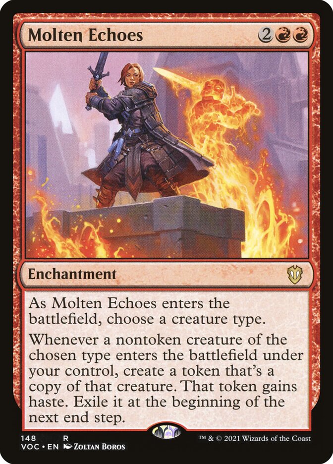 Molten Echoes 148 (Commander: Innistrad: Crimson Vow) 