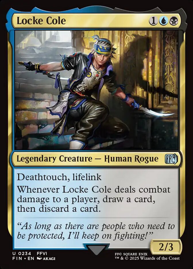 Locke Cole 234/309 (FINAL FANTASY)  - Foil