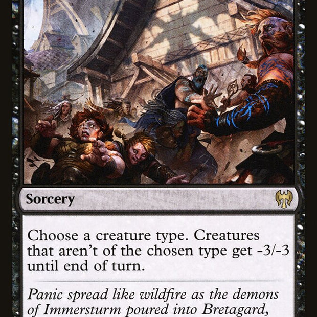 Crippling Fear 82 (Kaldheim)  - Foil