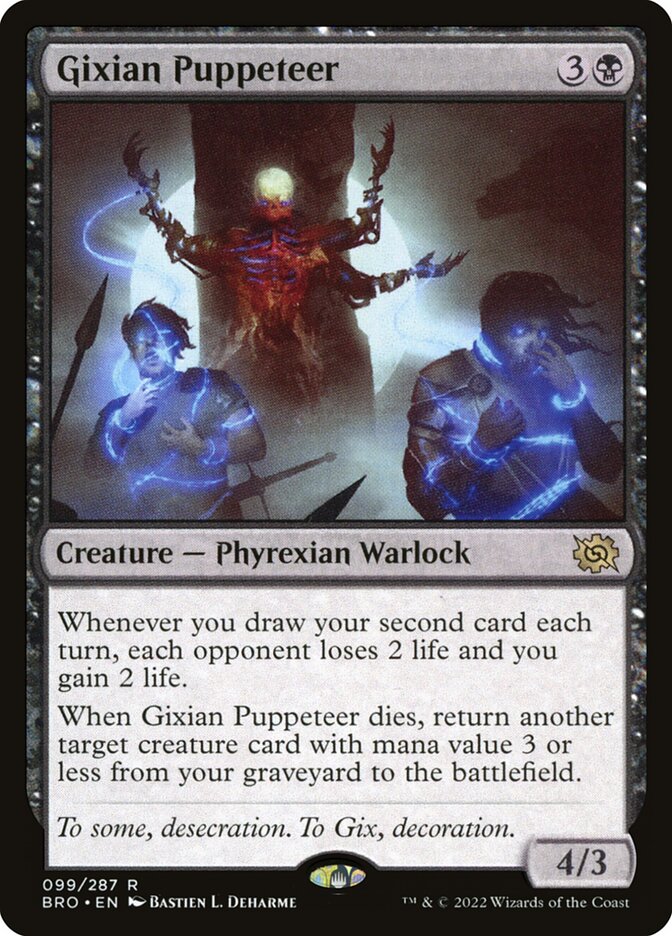 Gixian Puppeteer 99/287 (The Brothers' War) 