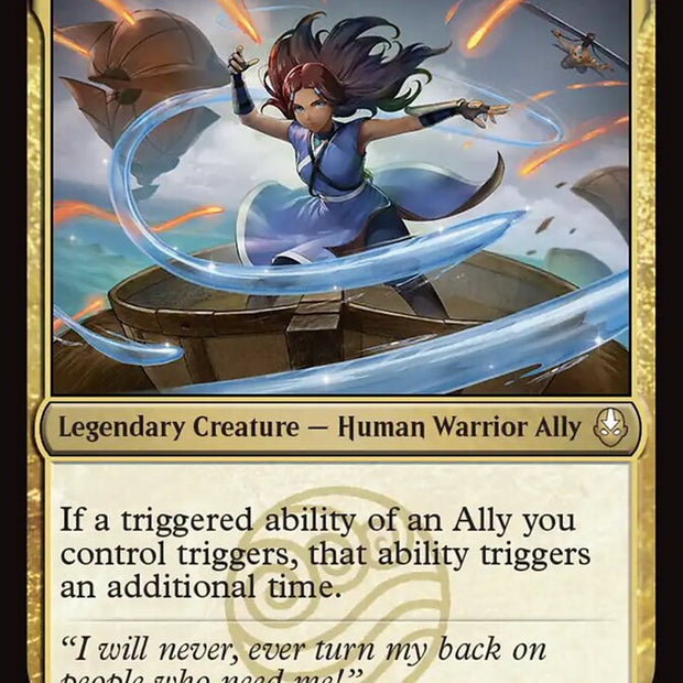 Katara, the Fearless 230/286 (Avatar: The Last Airbender) 