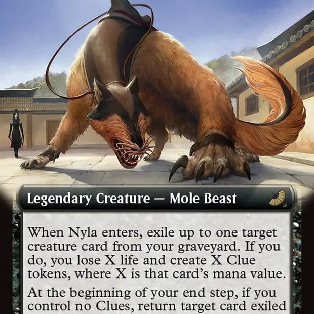 Nyla, Shirshu Sleuth 190/317 (Avatar: The Last Airbender: Eternal-Legal)  - Extended Art Foil