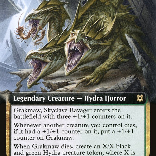 Grakmaw, Skyclave Ravager 366/280 (Zendikar Rising)  - Extended Art