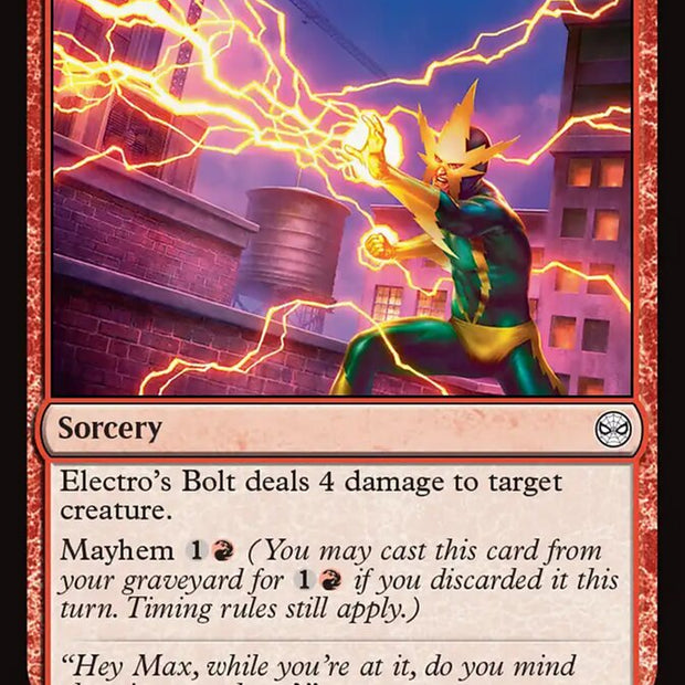 Electros Bolt 77 (Marvel's Spider-Man)  - Foil