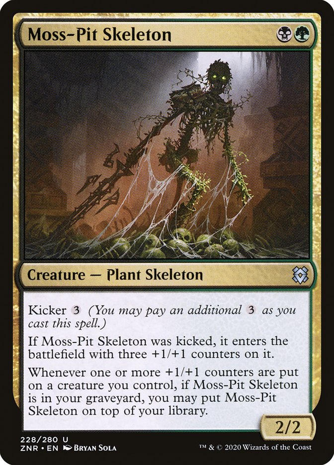 Moss-Pit Skeleton (Zendikar Rising) 