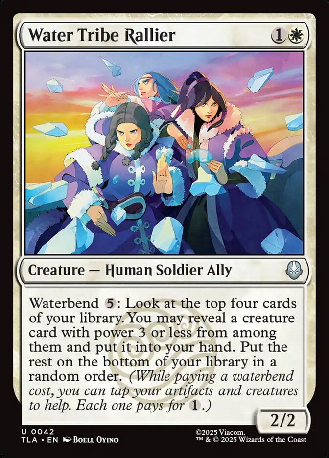 Water Tribe Rallier 42/286 (Avatar: The Last Airbender)  - Foil