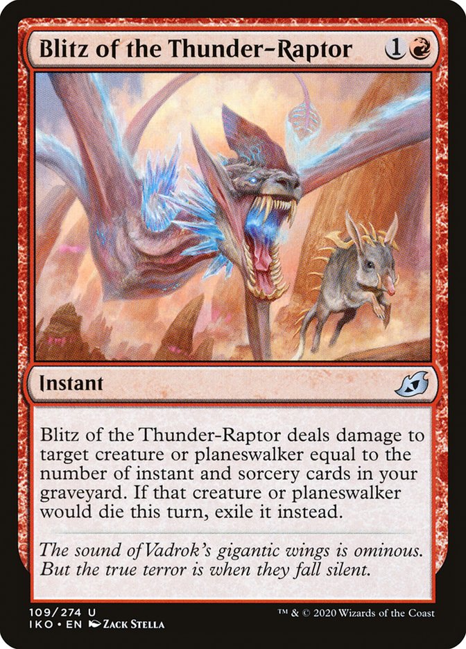 Blitz of the Thunder-Raptor 109 (Ikoria: Lair of Behemoths) 