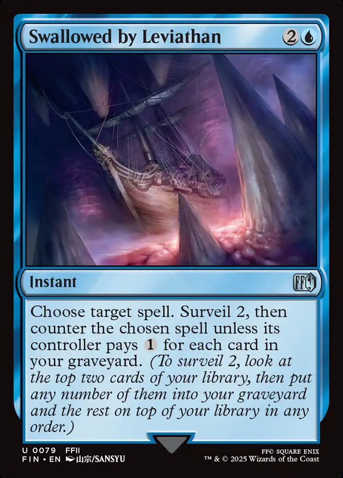 Swallowed by Leviathan 79 (FINAL FANTASY)  - Foil