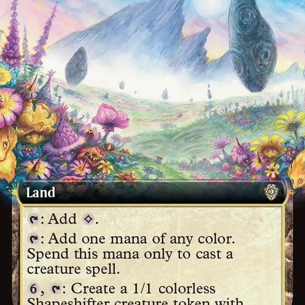 Abundant Countryside  42/176 (Commander: Lorwyn Eclipsed)  - Extended Art 