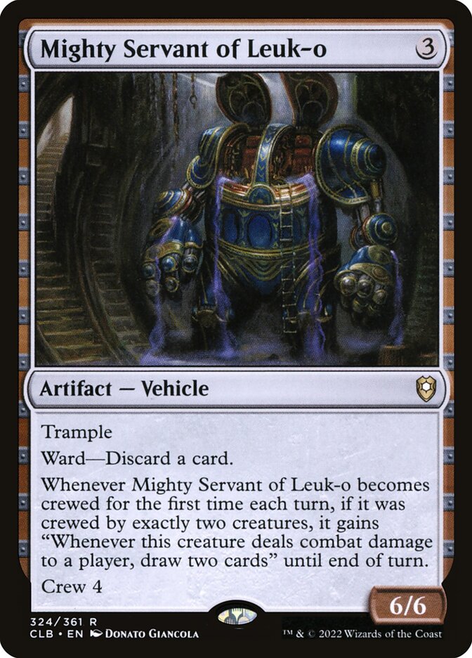 Mighty Servant of Leuk-o 324 (Commander Legends: Battle for Baldur's Gate) 