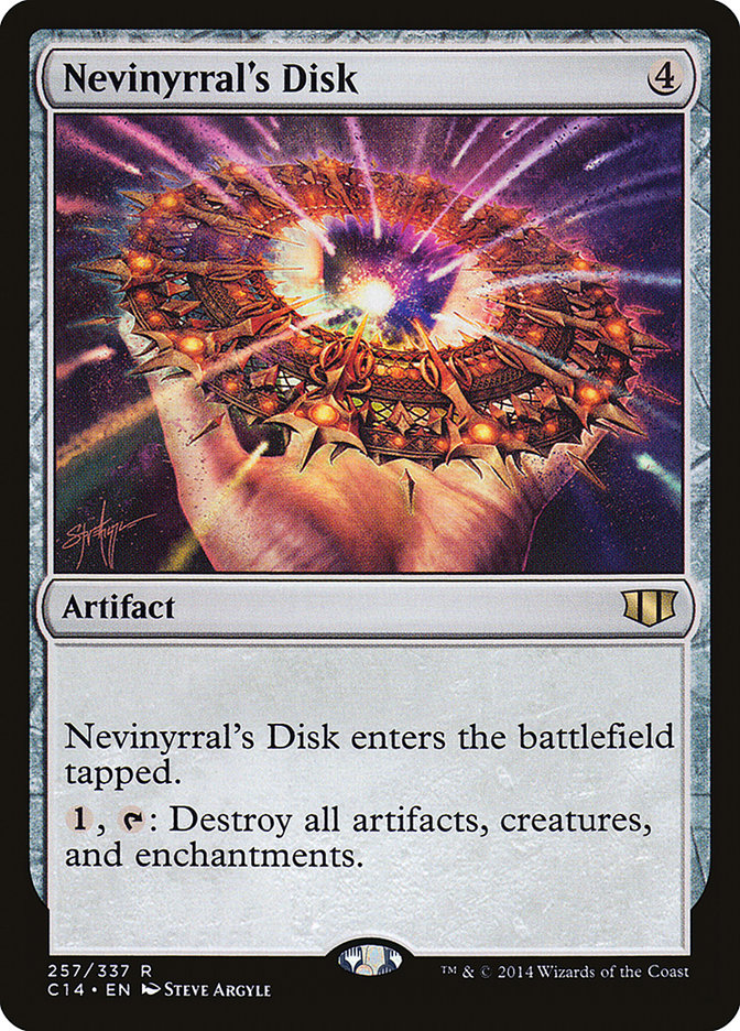 Nevinyrral's Disk 257/337 (Commander 2014) 