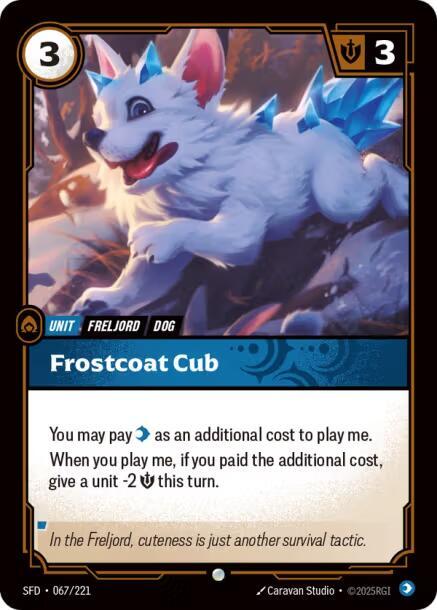 Frostcoat Cub 67/221 (Spiritforged) 