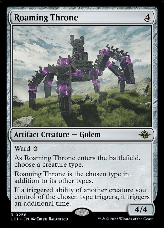 Roaming Throne 258/291 (The Lost Caverns of Ixalan) 