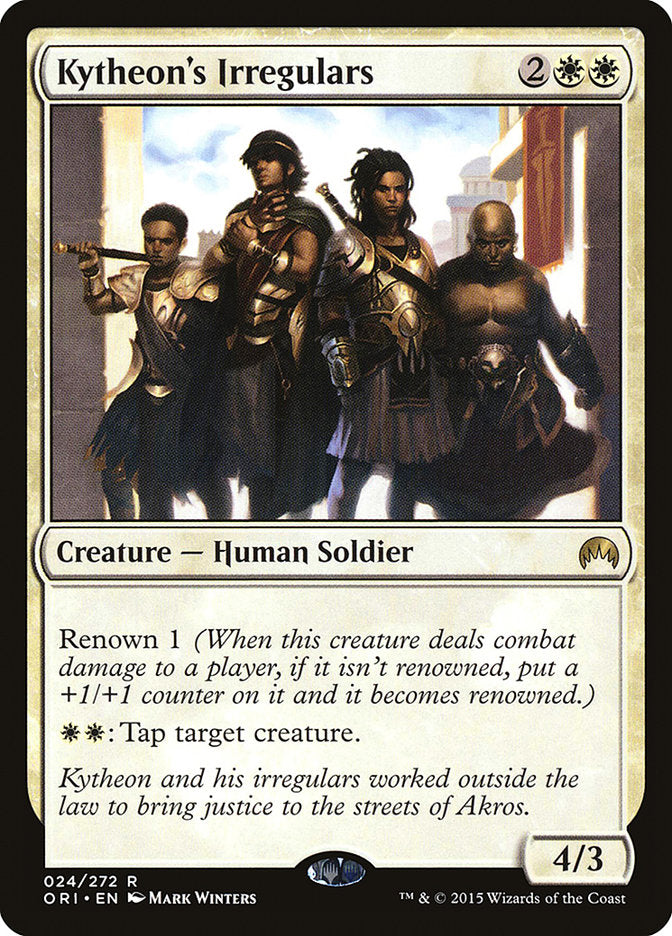 Kytheon's Irregulars 24/272 (Magic Origins) 