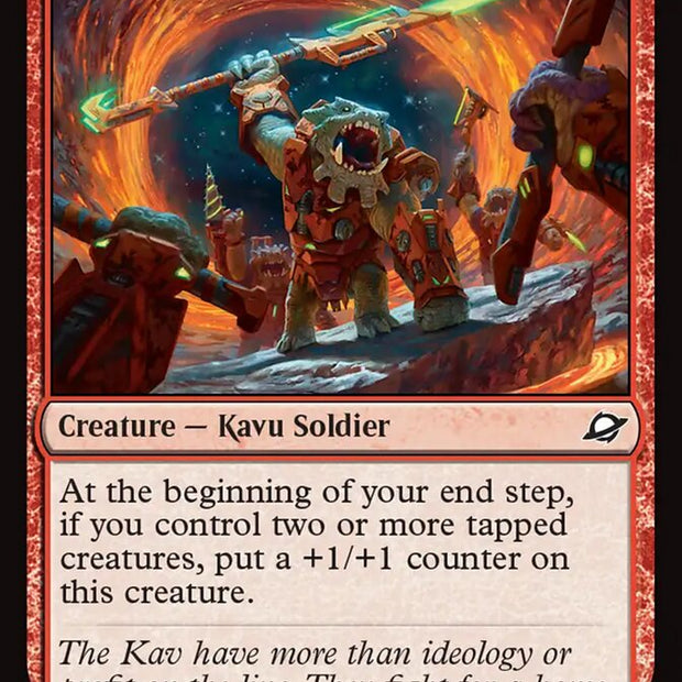 Frontline War-Rager 134 (Edge of Eternities)  - Foil