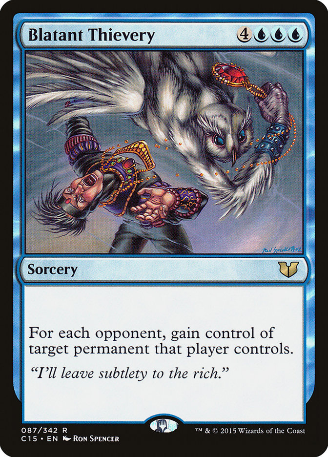 Blatant Thievery 87/342 (Commander 2015) 