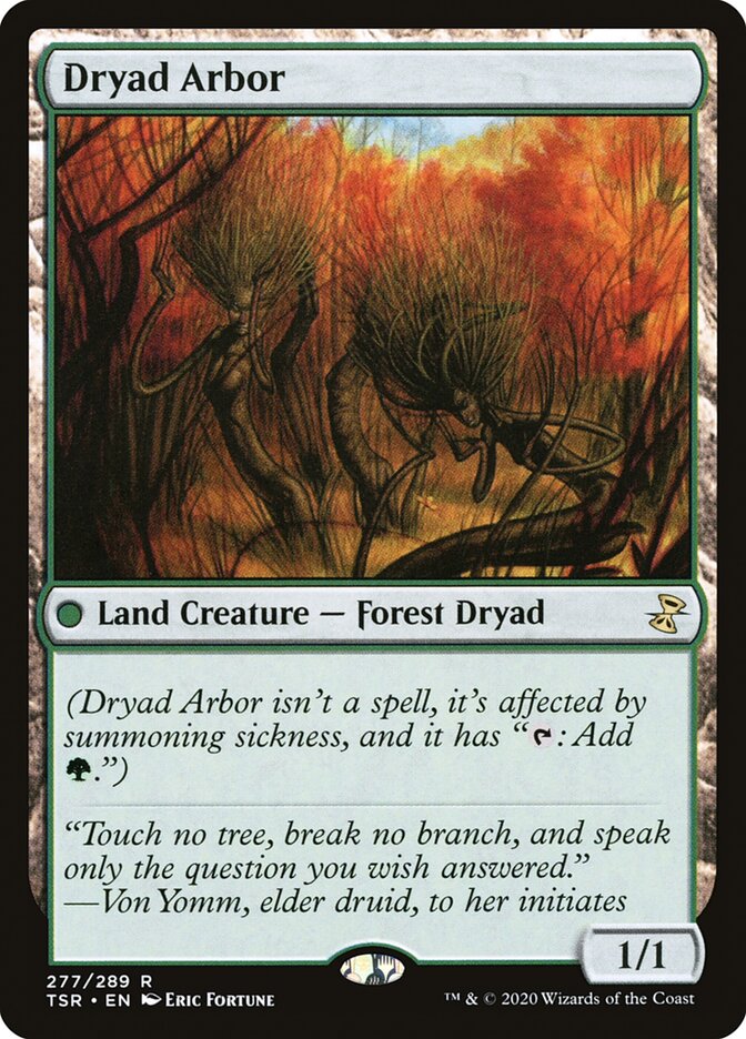 Dryad Arbor 277/289 (Time Spiral: Remastered) 