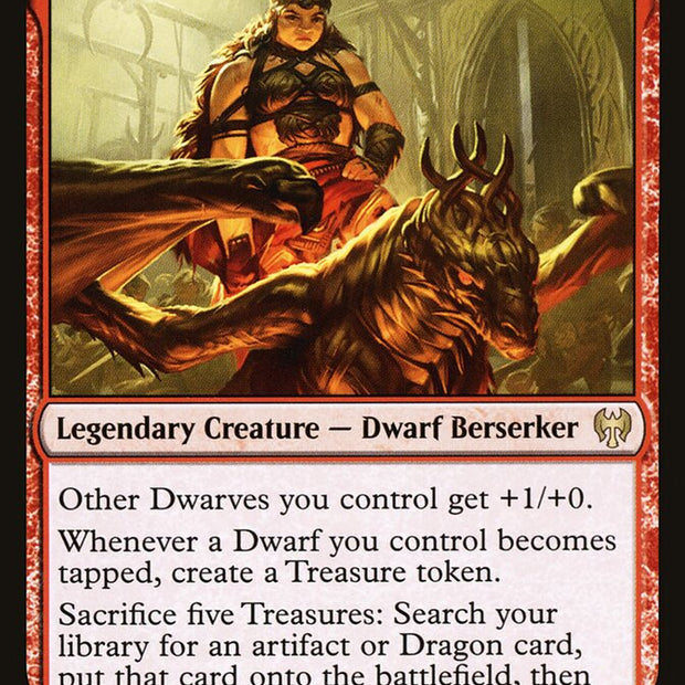 Magda, Brazen Outlaw 142 (Kaldheim) 