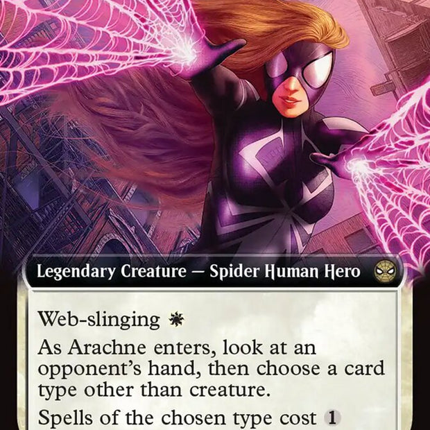 Arachne, Psionic Weaver 245/198 (Marvel's Spider-Man)  - Extended Art