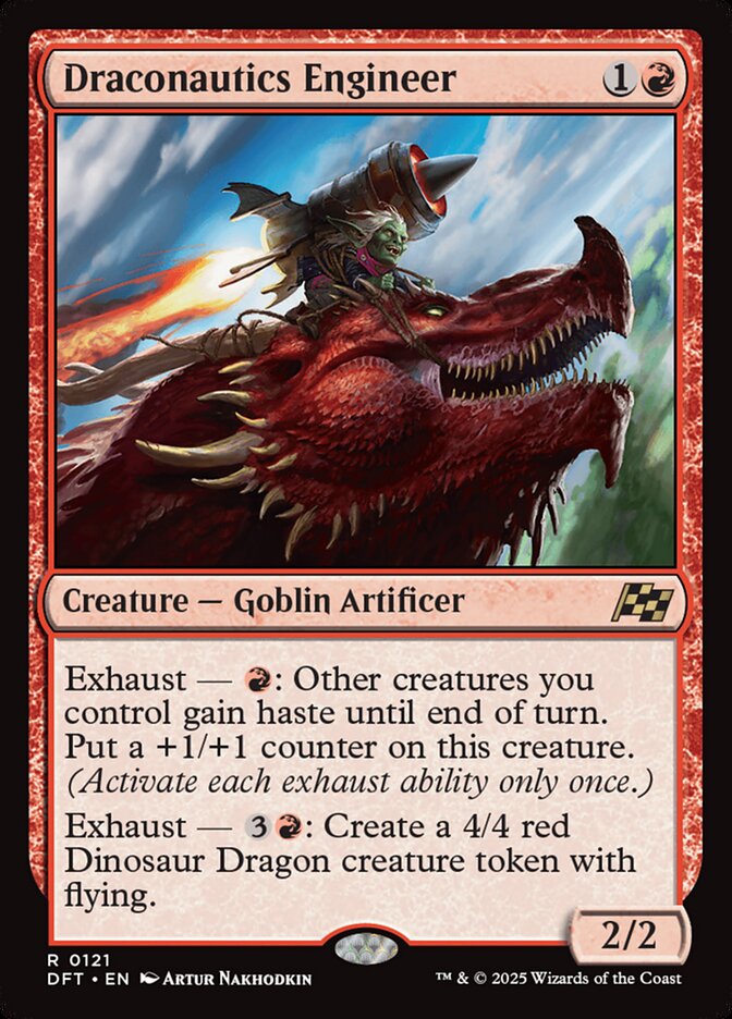 Draconautics Engineer 121/291 (Aetherdrift)  - Foil