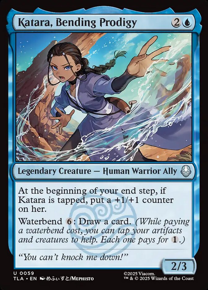 Katara, Bending Prodigy 59/286 (Avatar: The Last Airbender) 