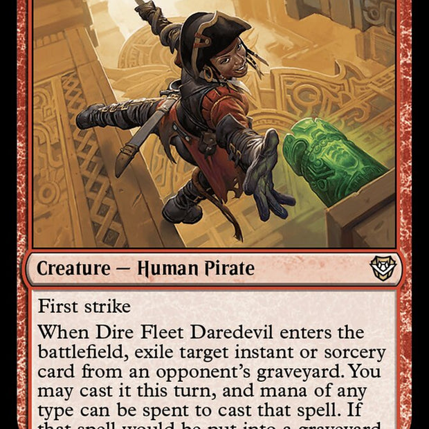 Dire Fleet Daredevil 162/342 (Commander: Outlaws of Thunder Junction) 