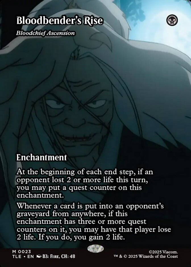 Bloodbender's Rise - Bloodchief Ascension 23 (Avatar: The Last Airbender: Eternal-Legal)  - Borderless
