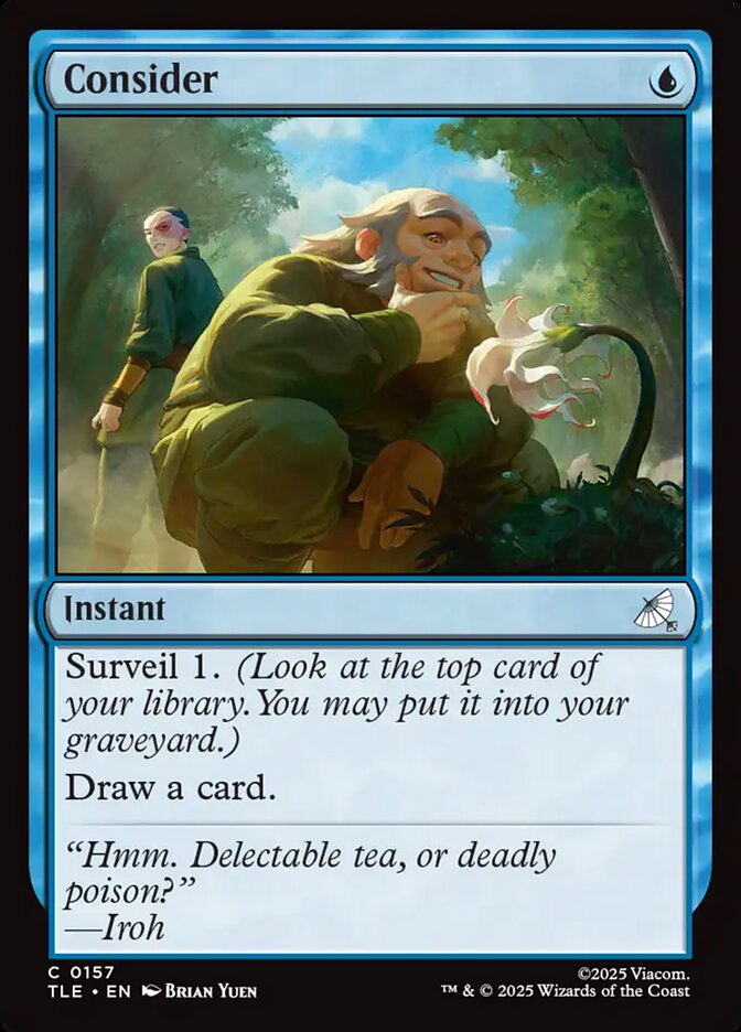 Consider 157/317 (Avatar: The Last Airbender: Eternal-Legal)  - Foil