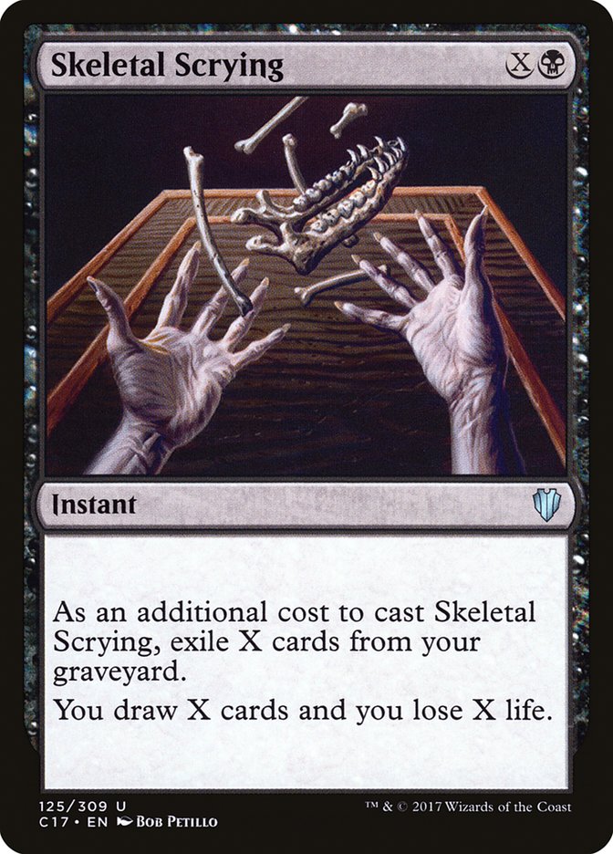 Skeletal Scrying 125 (Commander 2017) 