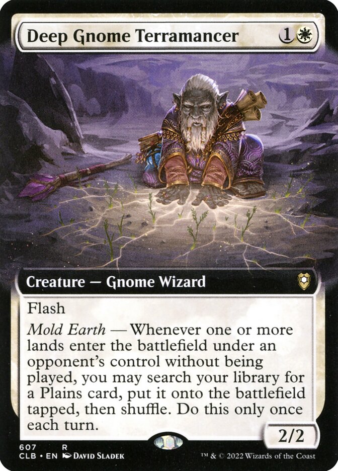 Deep Gnome Terramancer 607 (Commander Legends: Battle for Baldur's Gate) 