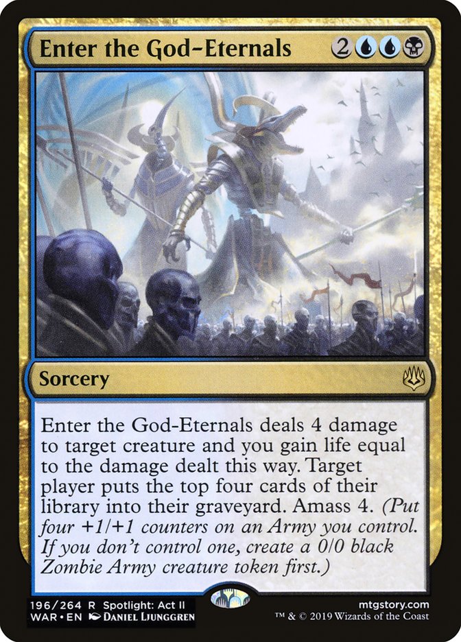Enter the God-Eternals 196 (War of the Spark) 