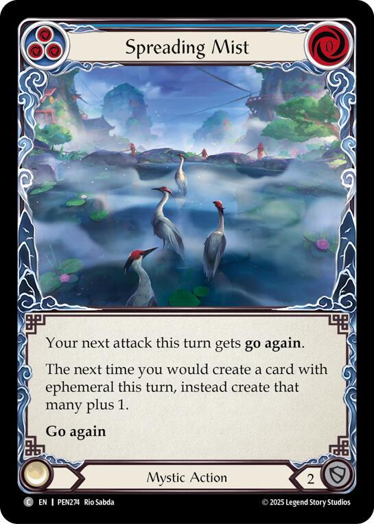Spreading Mist PEN274 (Compendium of Rathe)  - Rainbow Foil