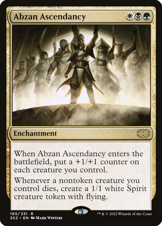 Abzan Ascendancy 165 (Double Masters 2022)  - Foil