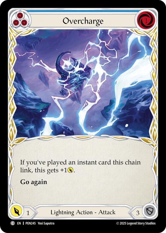 Overcharge PEN245 (Compendium of Rathe)  - Rainbow Foil