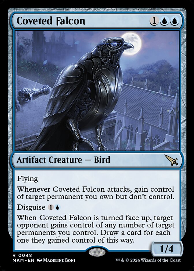 Coveted Falcon 48/286 (Murders at Karlov Manor)  - Foil