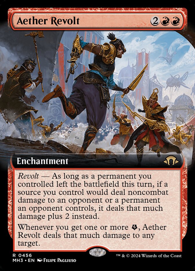 Aether Revolt 456 (Modern Horizons 3)  - Extended Art