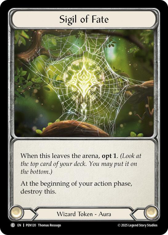 Sigil Of Fate PEN120 (Compendium of Rathe) 