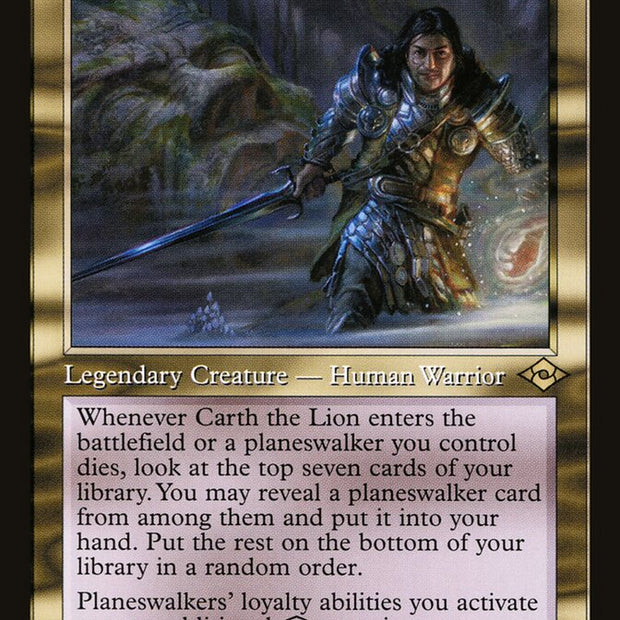 Carth the Lion 418/303 (Modern Horizons 2)  - Foil