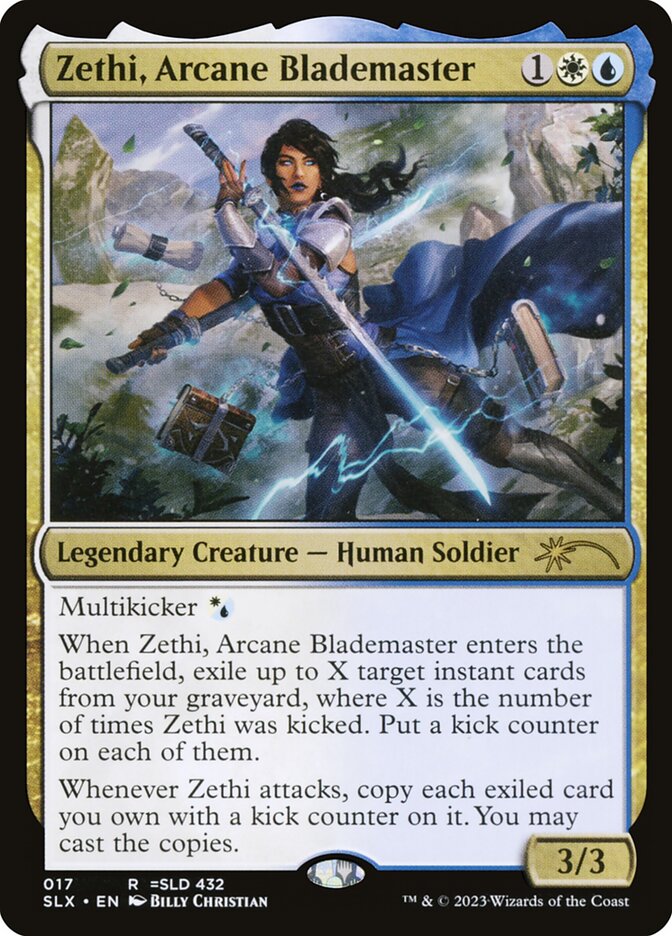 Zethi Arcane Blademaster 17 (SLX Cards) 