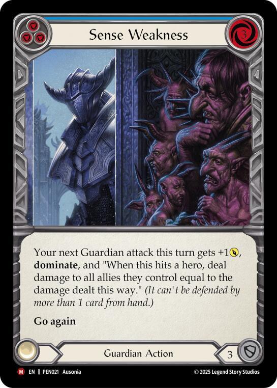 Sense Weakness PEN021 (Compendium of Rathe) 