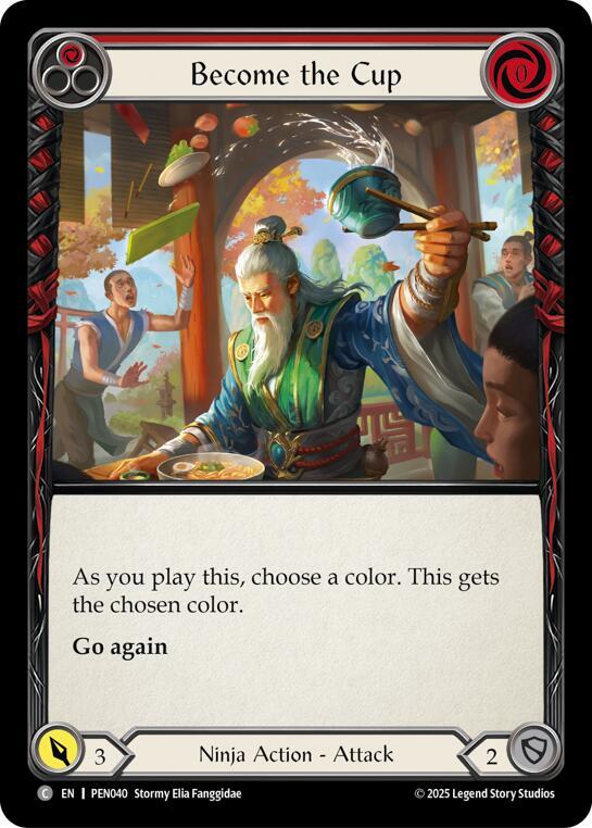 Become The Cup (Red) PEN040 (Compendium of Rathe) 