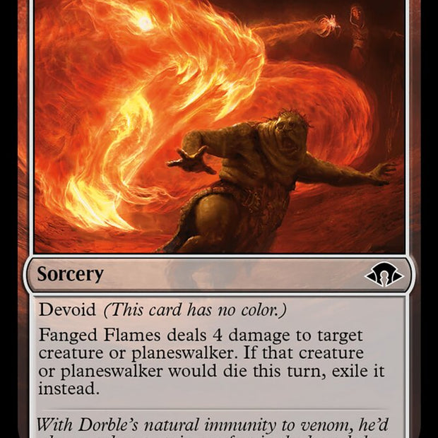Fanged Flames 118/319 (Modern Horizons 3) 