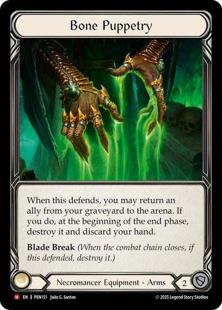 Bone Puppetry PEN151 (Compendium of Rathe)  - Cold Foil