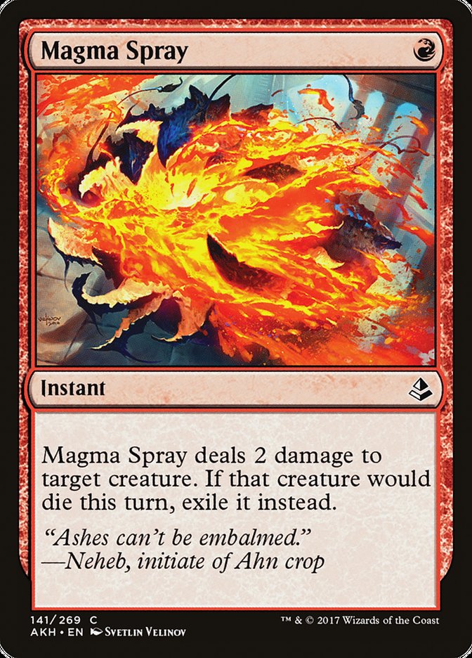 Magma Spray 141/269 (Amonkhet) 