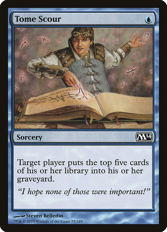 Tome Scour 75/249 (Magic 2014 (M14)) 