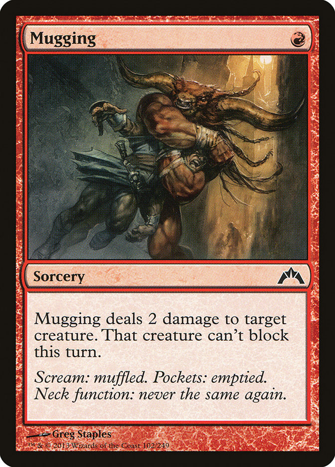 Mugging 102/249 (Gatecrash) 