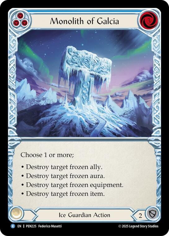 Monolith Of Galcia PEN225 (Compendium of Rathe) 