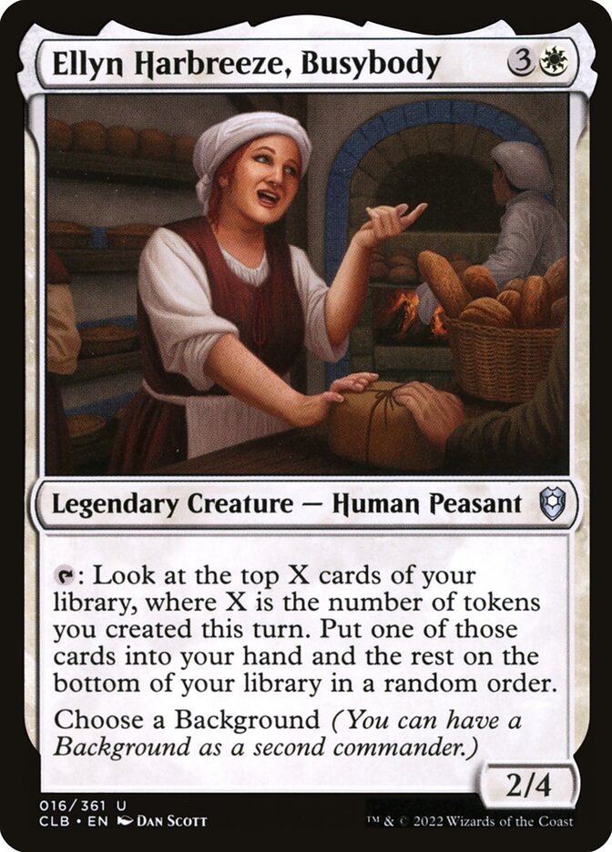 Ellyn Harbreeze, Busybody 16 (Commander Legends: Battle for Baldur's Gate)  - Foil